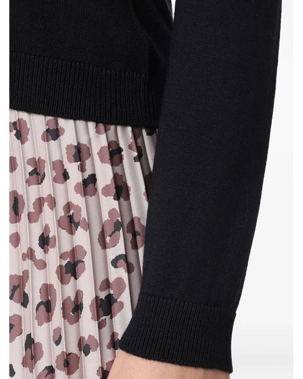Gran Sasso Black Roll-Neck Knitwear