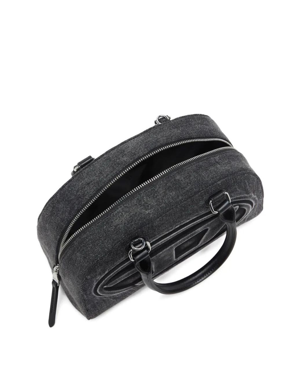 DIESEL Black 1Dr Dome Top-Handle Tote Bag