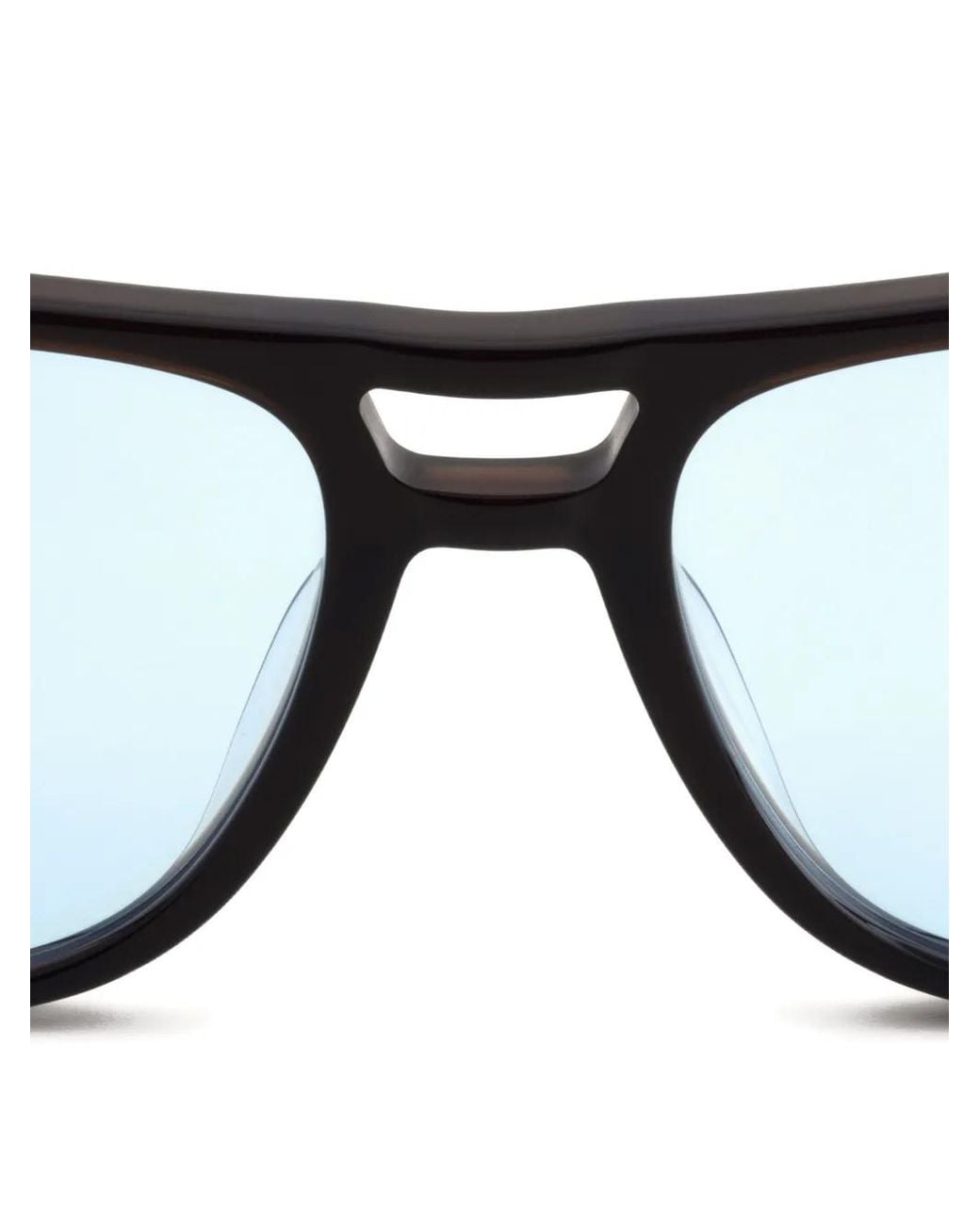 AKILA Black Myca Pilot-Frame Sunglasses