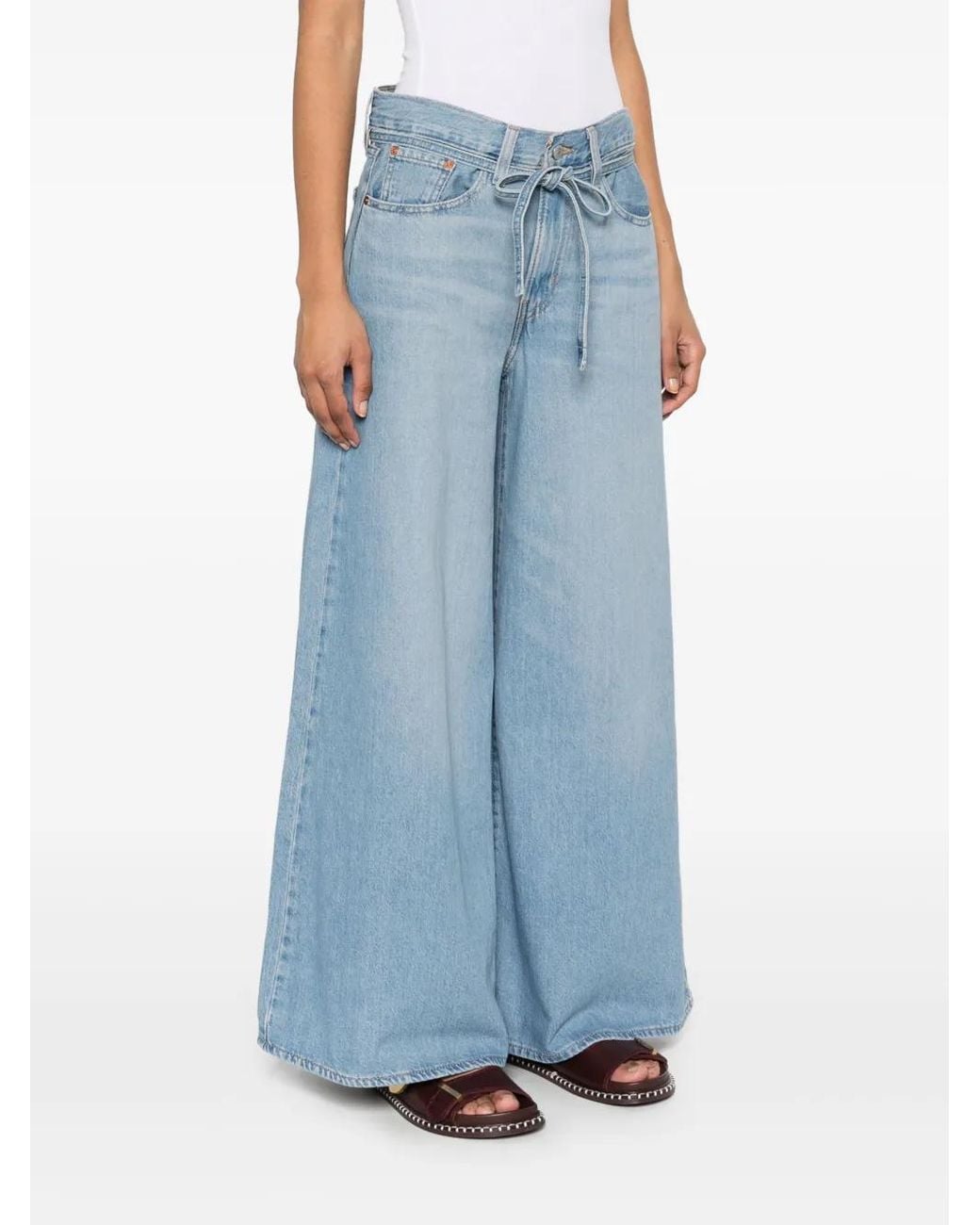 Levi's Blue Superwide Jeans