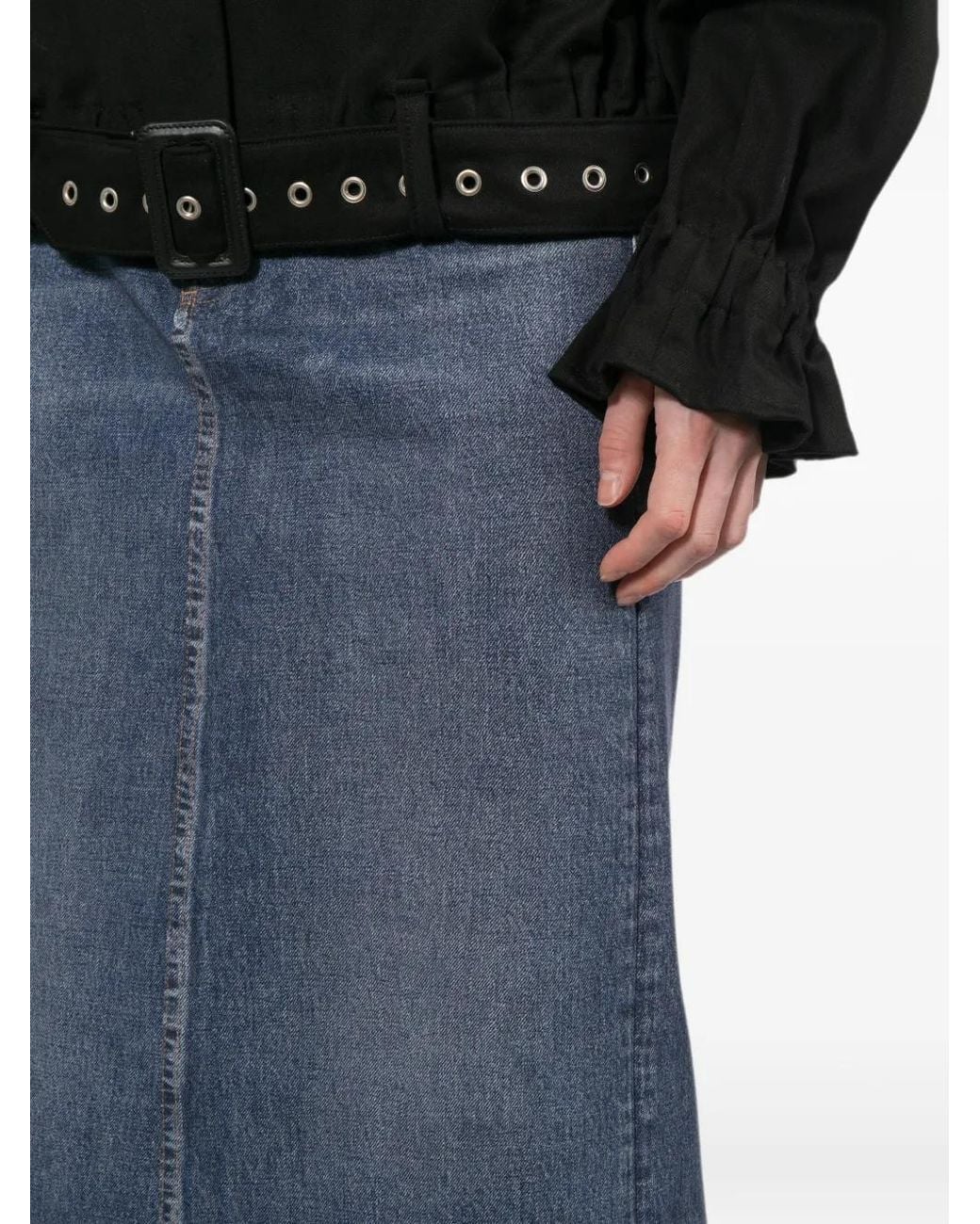Rag & Bone Denim Rok in het Blue
