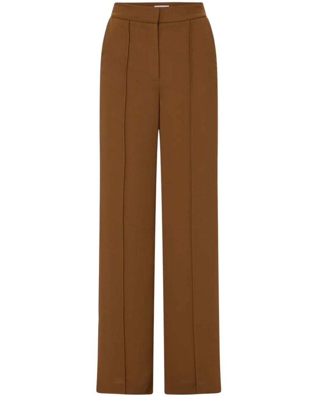 Veronica Beard Brown Edia Tailored Trousers