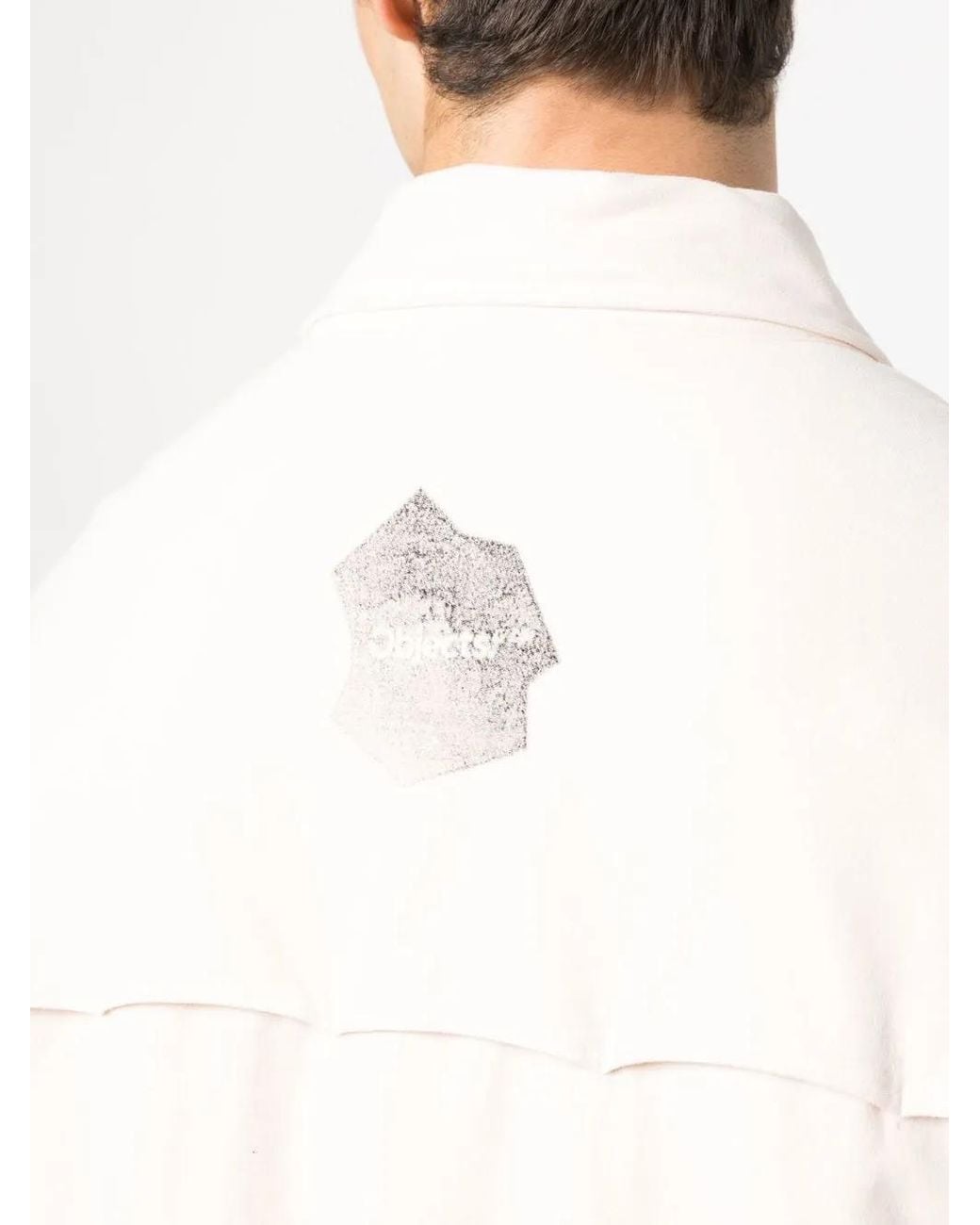 Objects IV Life Natural Logo-Patch Shirt Jacket for men