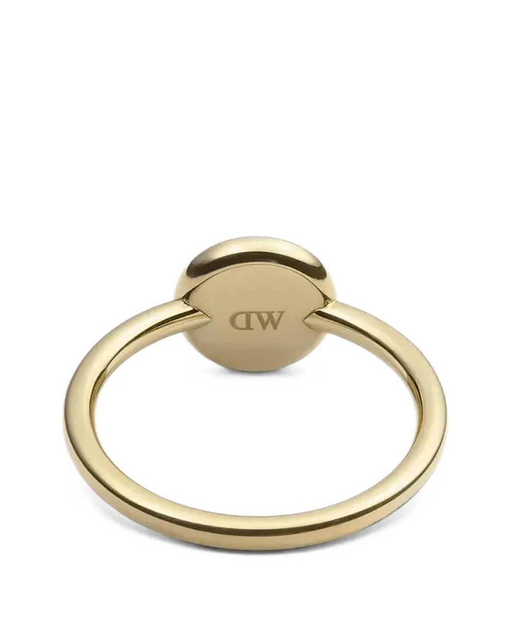Daniel Wellington Green Round Malachite Ring