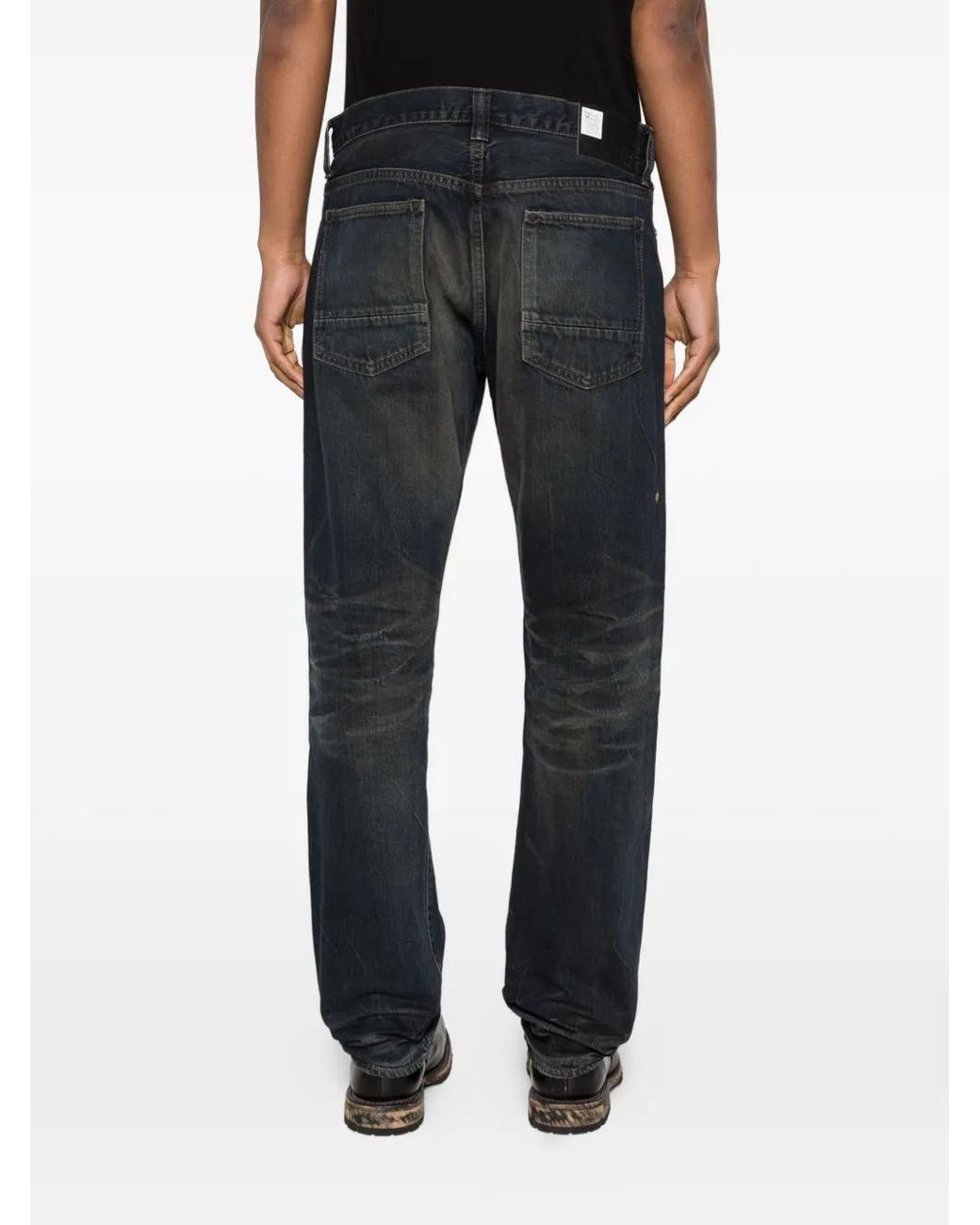 Mastercraft Union Black Edo Straight Jeans for men