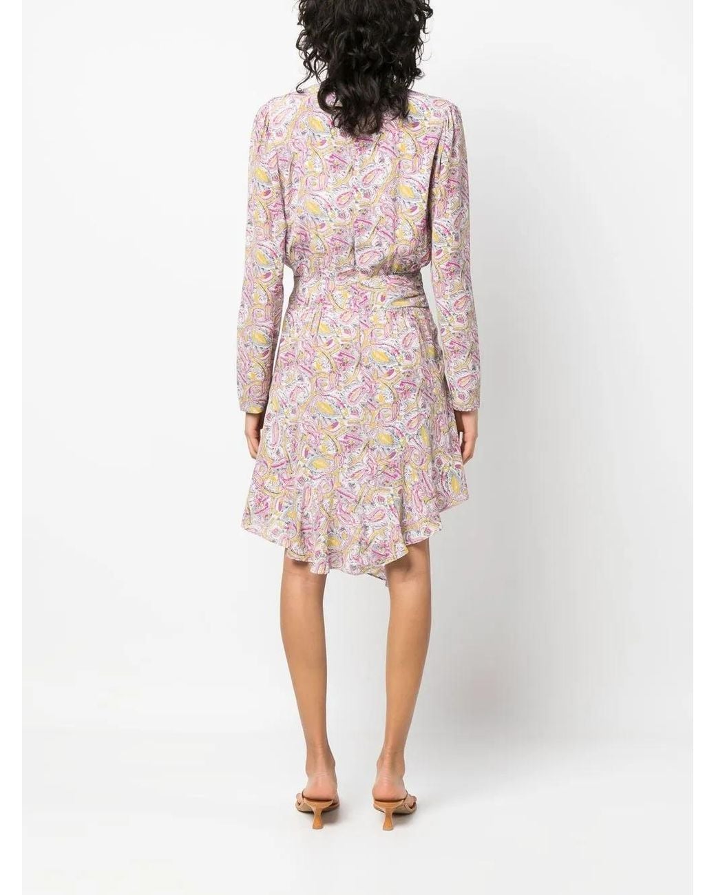 IRO Mini-Jurk Met Print in het Pink