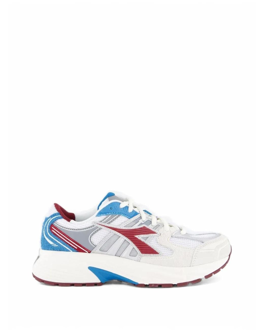 Diadora White Mythos Star Panelled Sneakers
