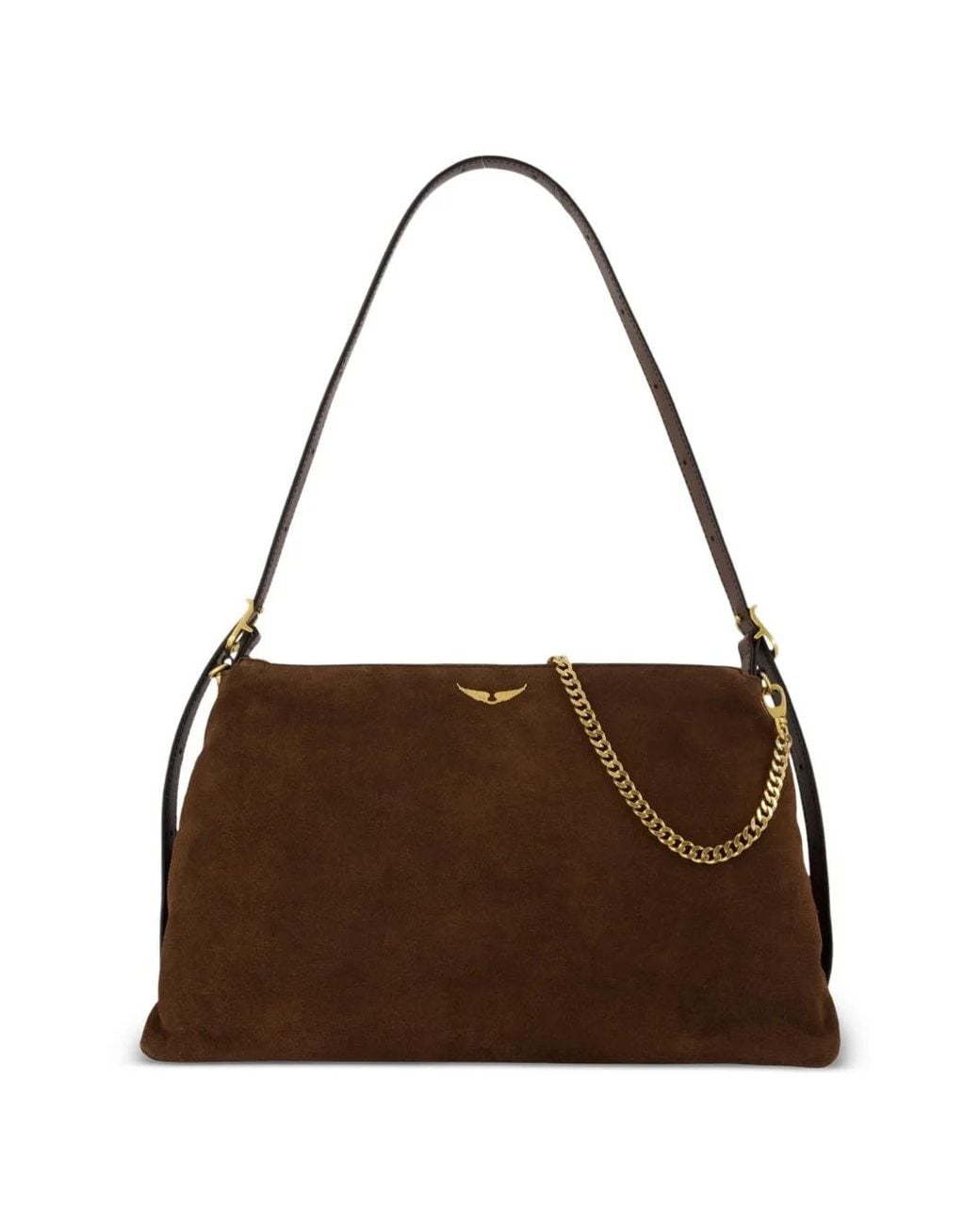 Zadig & Voltaire Brown Jim Bag Suede