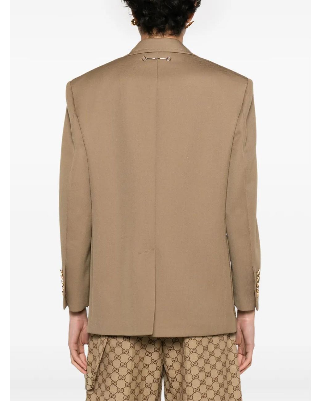Gucci Brown Wool Jacket For