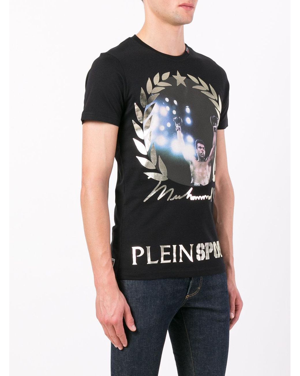 Philipp Plein Muhammad Ali T-shirt in Black for Men | Lyst