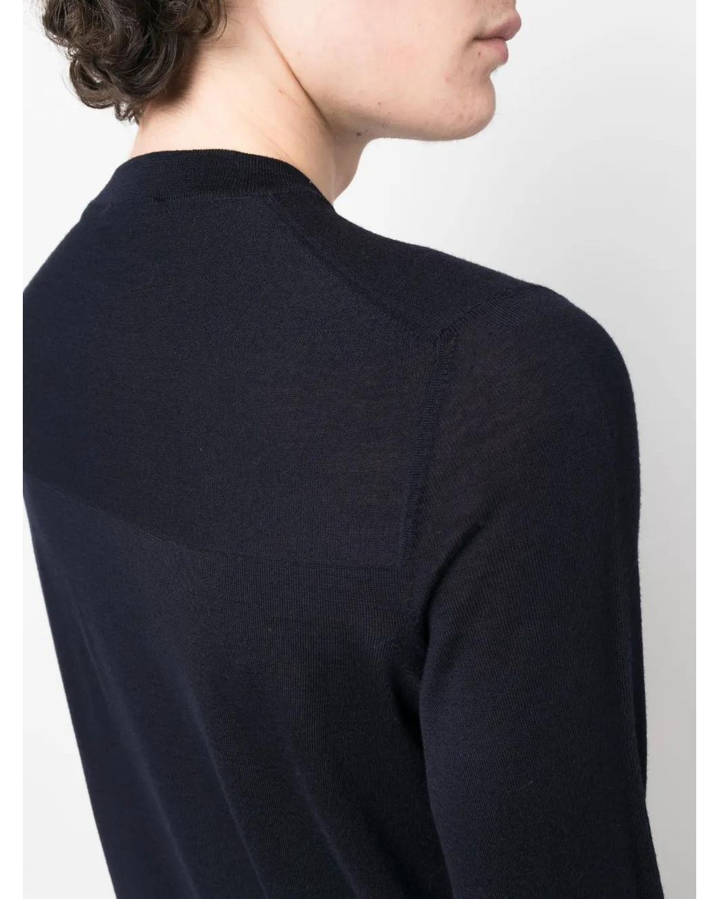 Jil Sander Blue Ss24 Wool T-Shirt for men