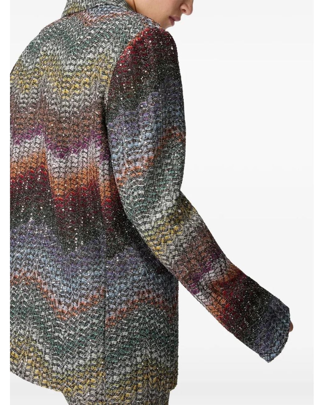 Missoni Gray Blazer Caperdoni