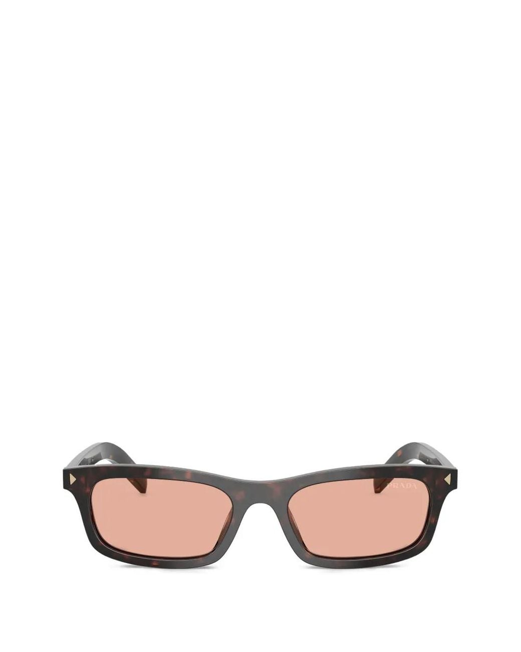 Prada Pink Sgd 685 Sunglasses With The Iconic Metal Plaque