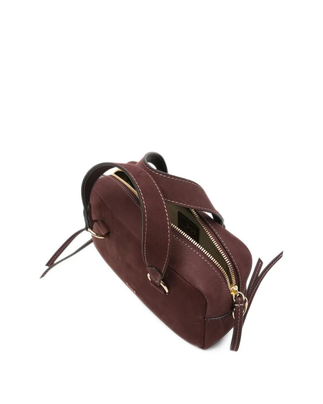 IOEF Brown Mini Sac Porté Épaule Soft