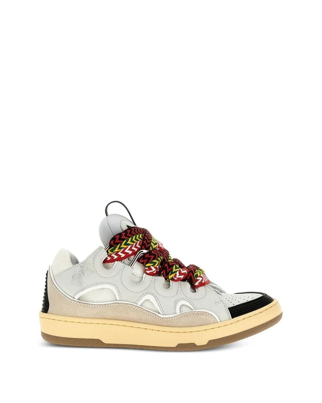 Lanvin Natural Curb Sneakers for men