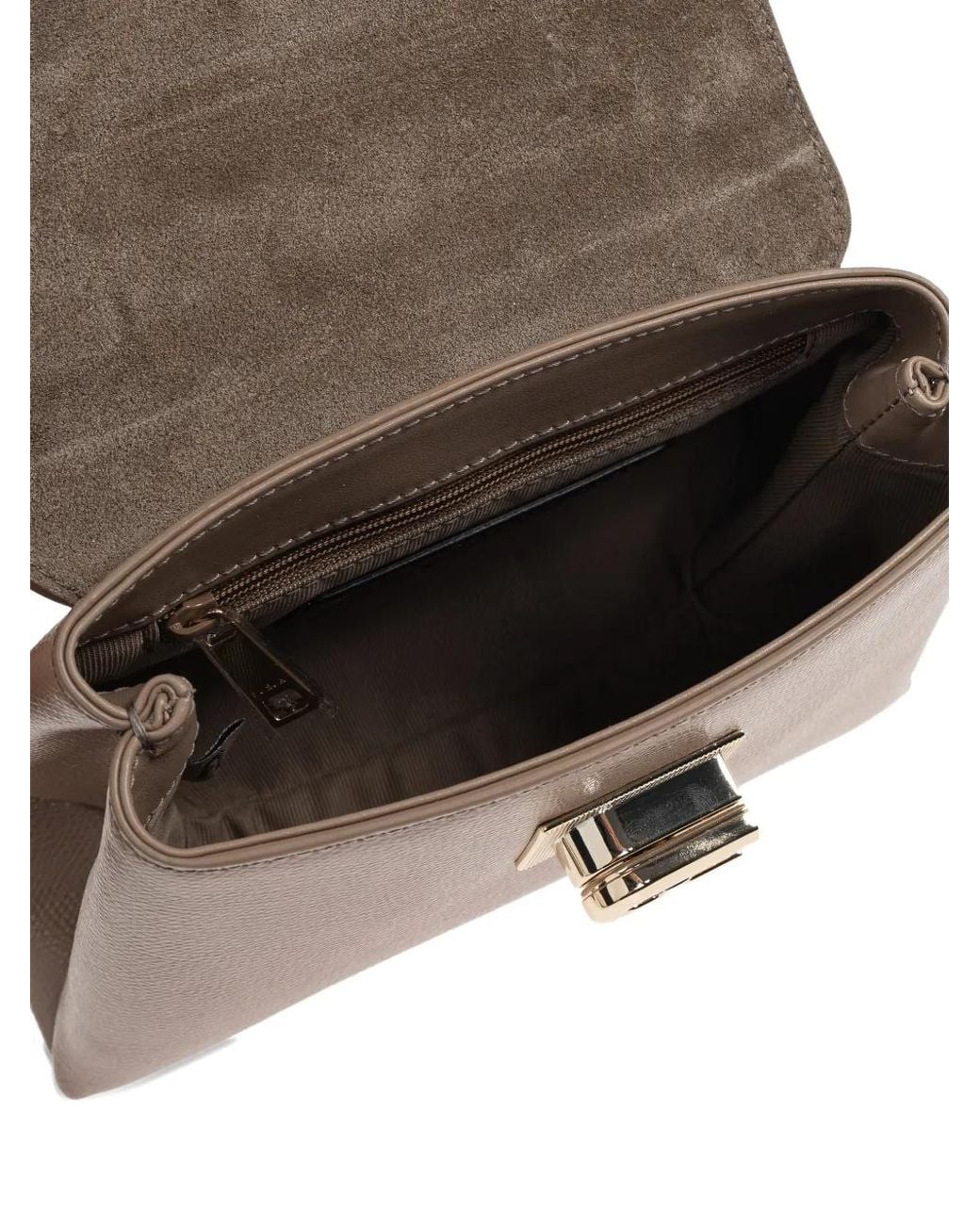 Furla Brown Leather Tote Bag