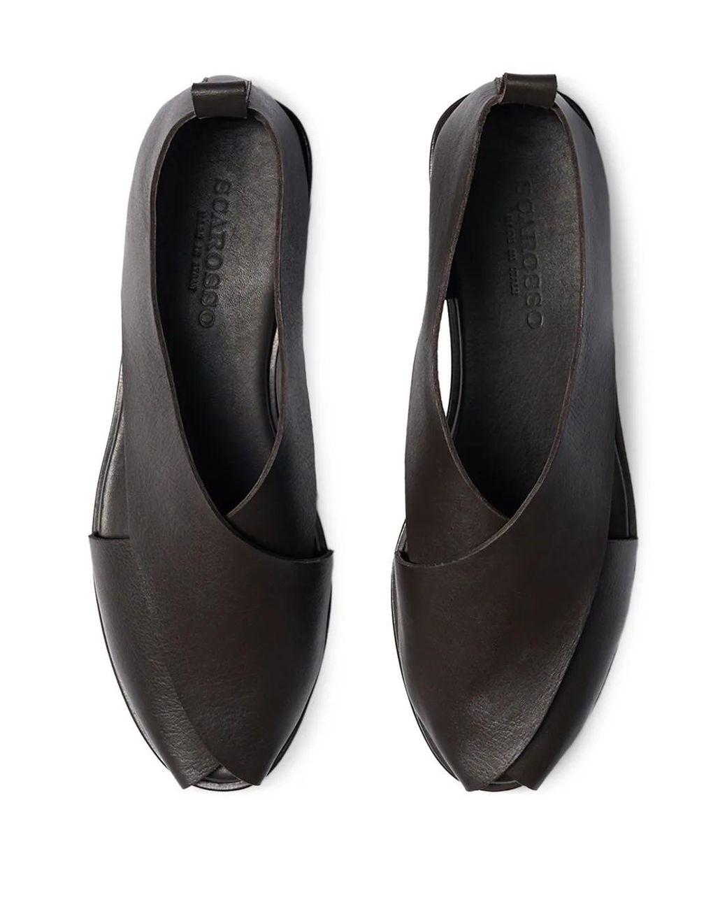 Scarosso Black Eros Sandals for men