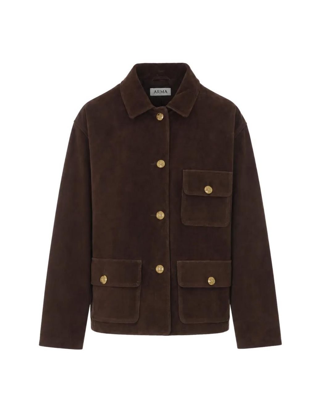 Arma Brown Rosia Suede Jacket
