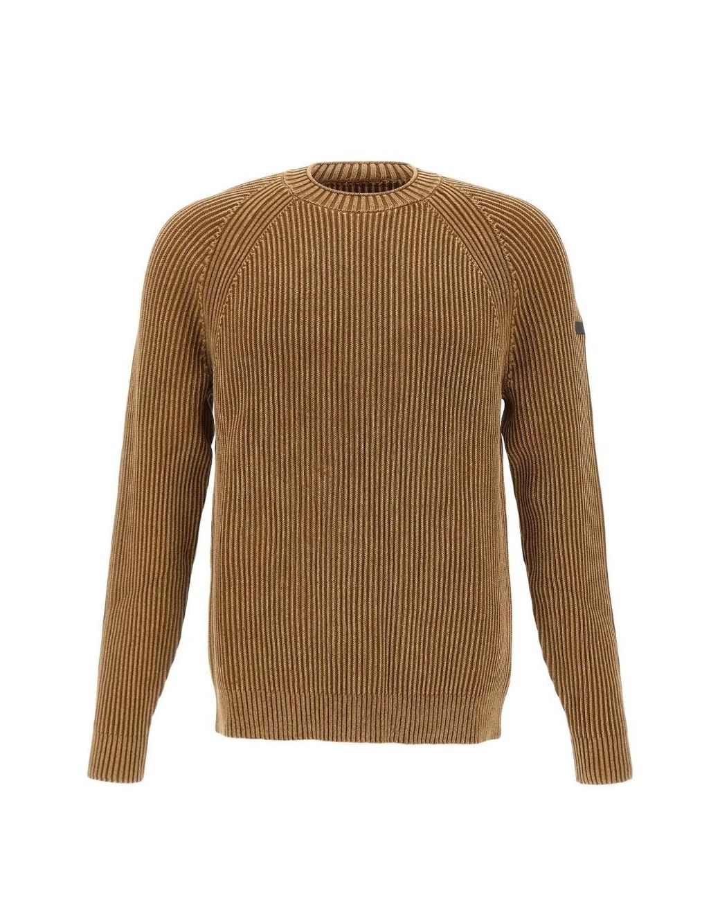 Rrd Natural Cotton 7 Techno Wash Ribbed-Knit Cotton Sweater for men