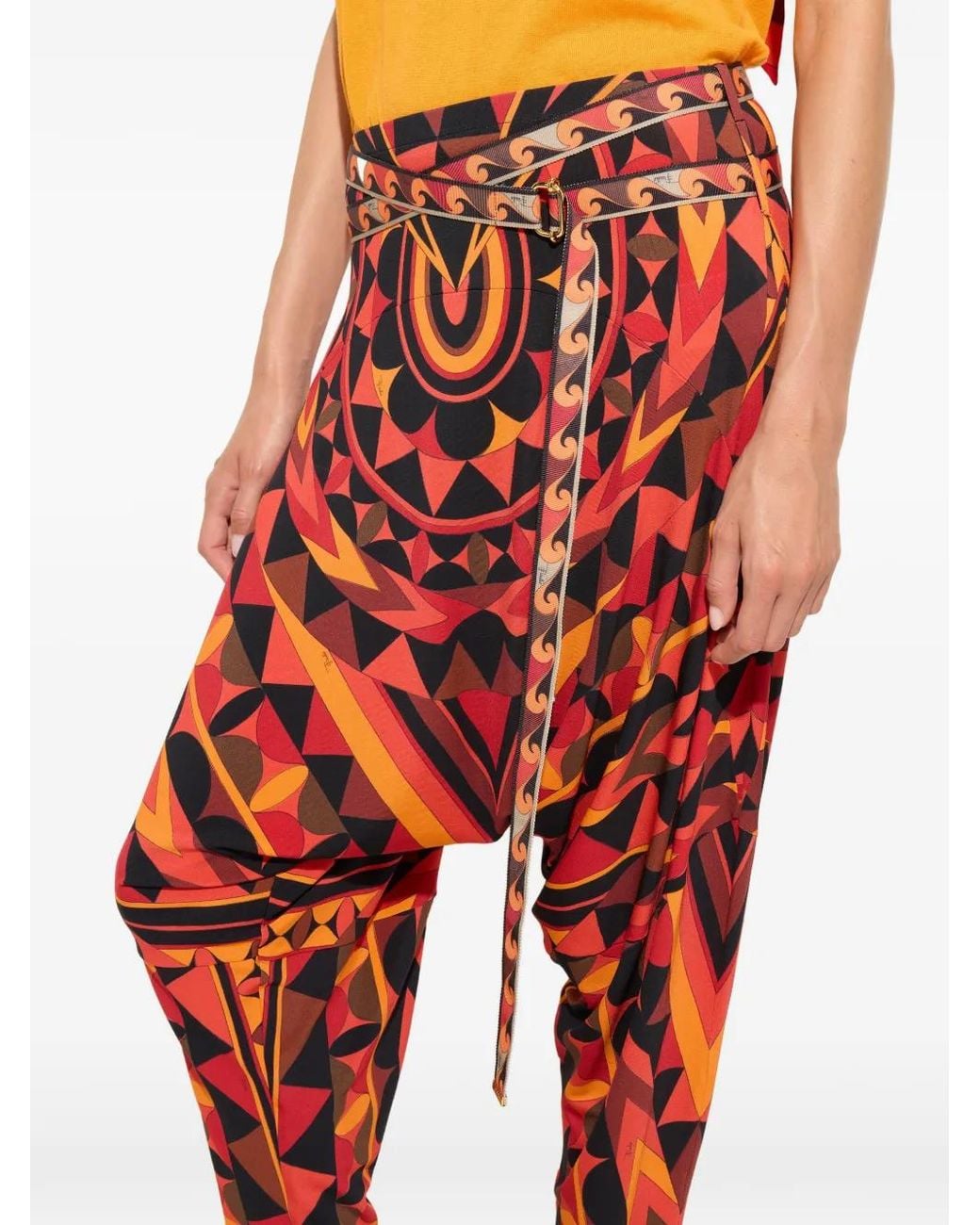 Emilio Pucci Red Trousers