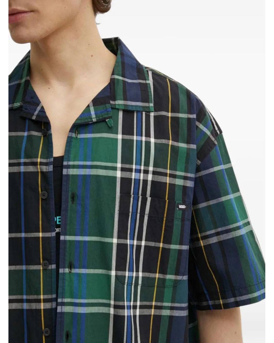 Vans Blue Grisham Shirt for men