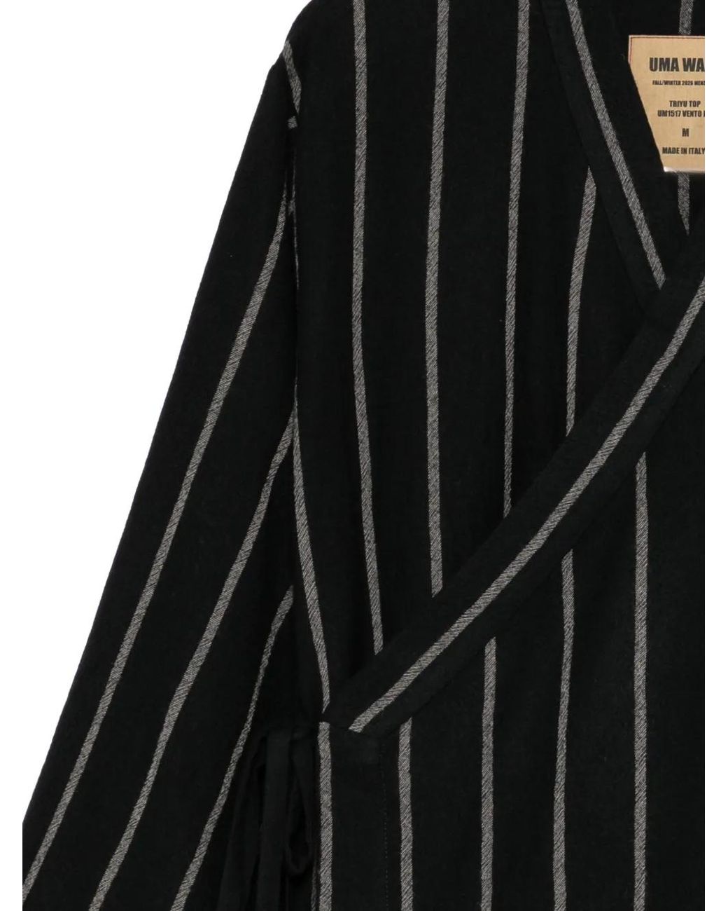 Uma Wang Black Blazer Triyu for men