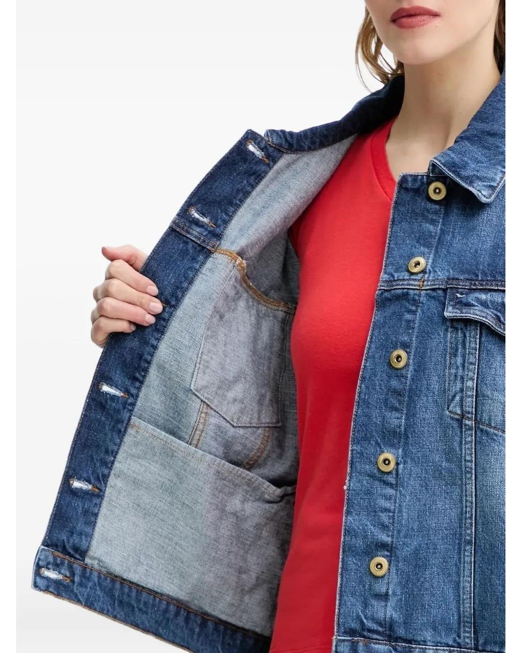 Sessun Denim Jack in het Blue