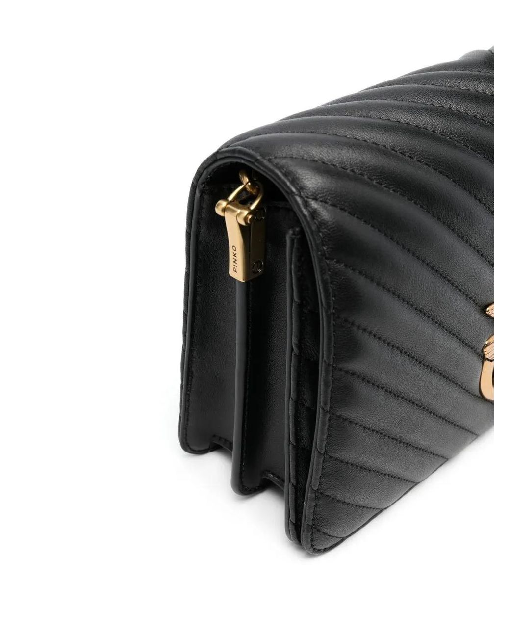 Pinko Black 'love Click Classic' Crossbody Bag