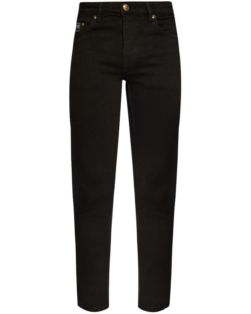 Versace Jeans Couture Black Straight-Leg Jeans for men