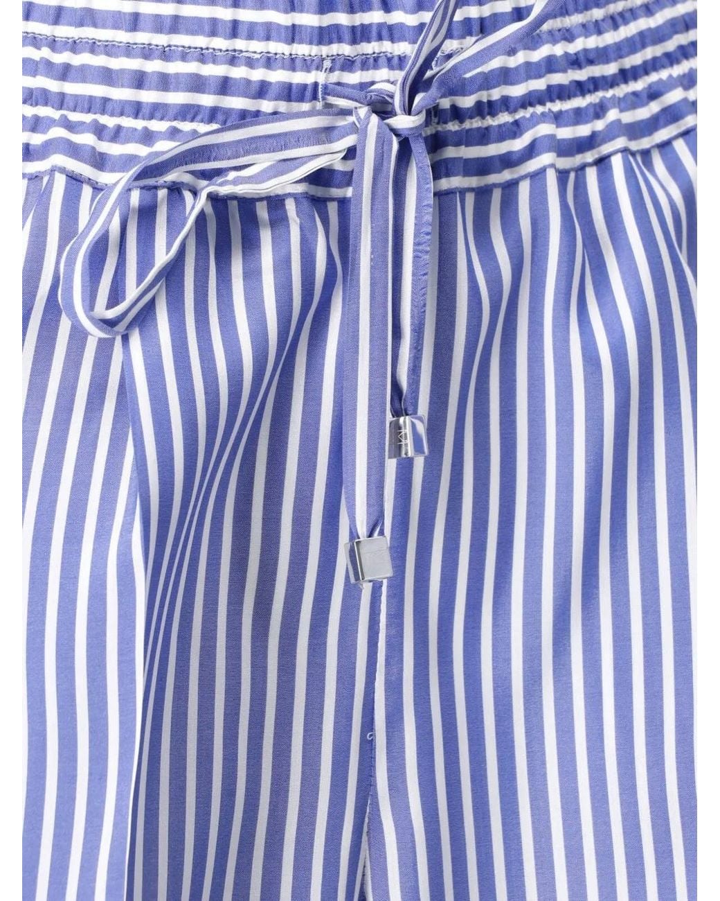 Kiton Gestreepte Broek in het Blue