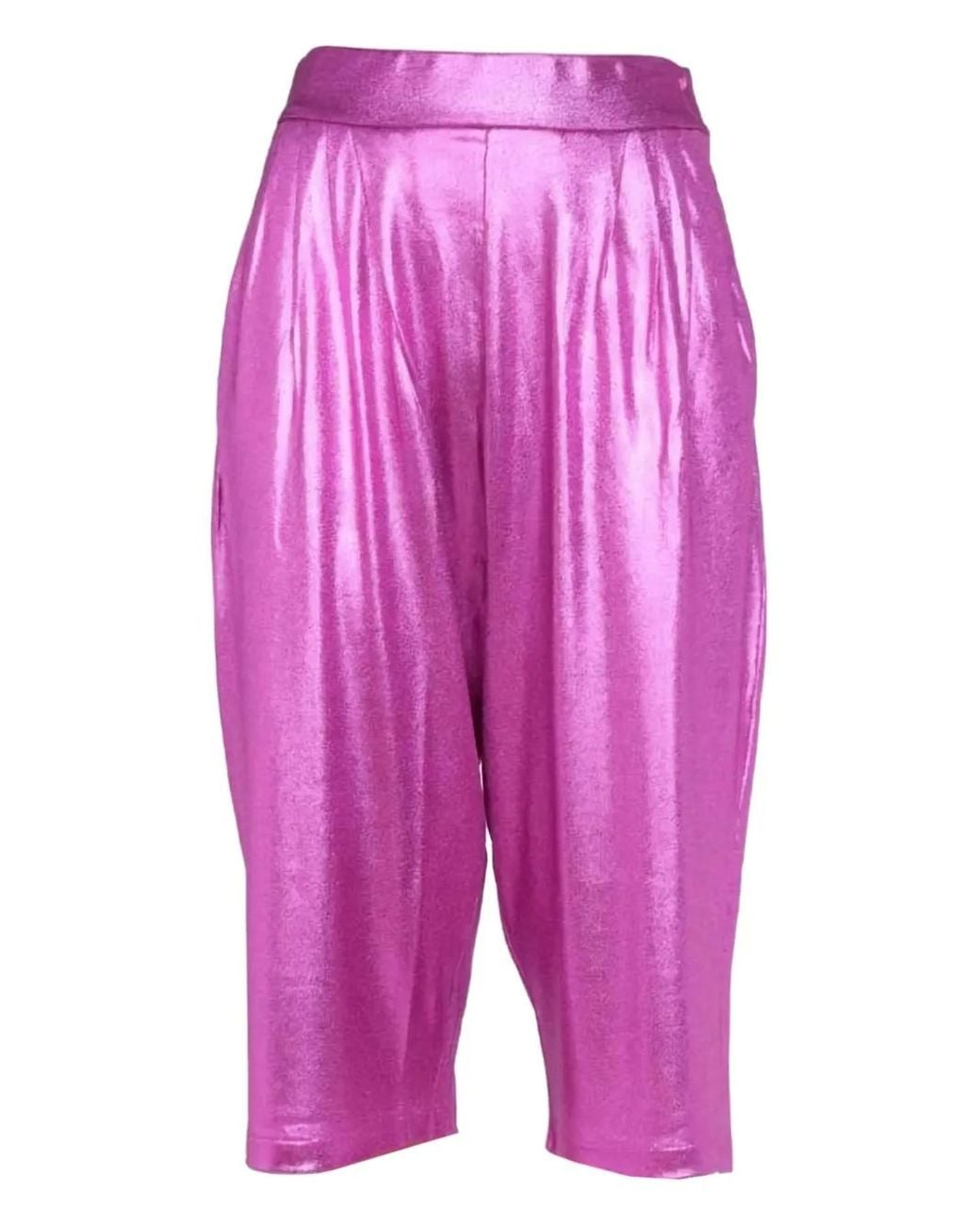 Tom Ford Pink Pleated Bermuda Shorts