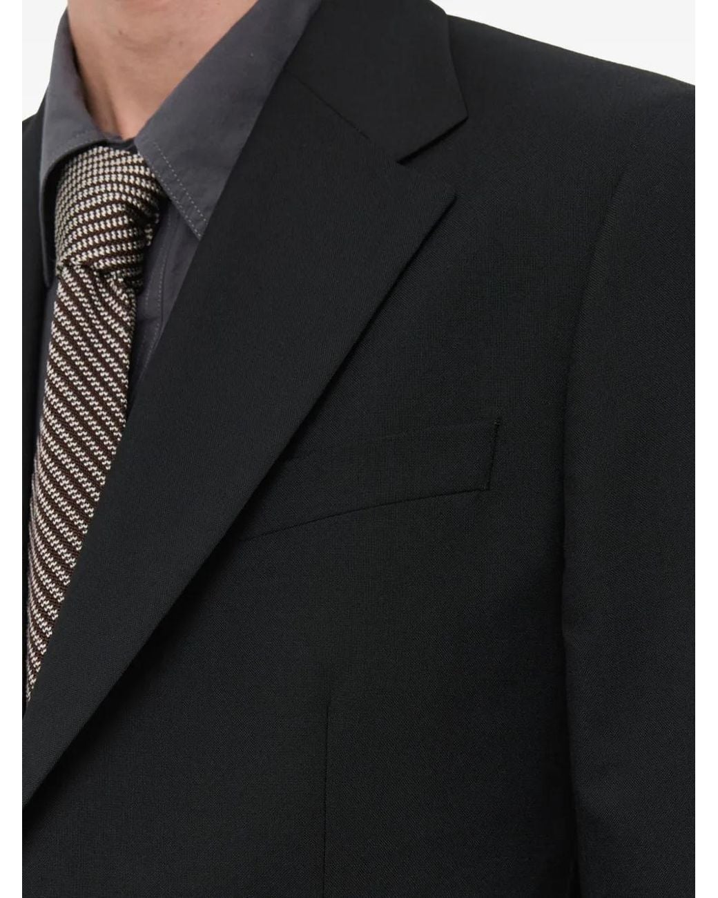 Blazer Con Botones mfpen de hombre de color Black