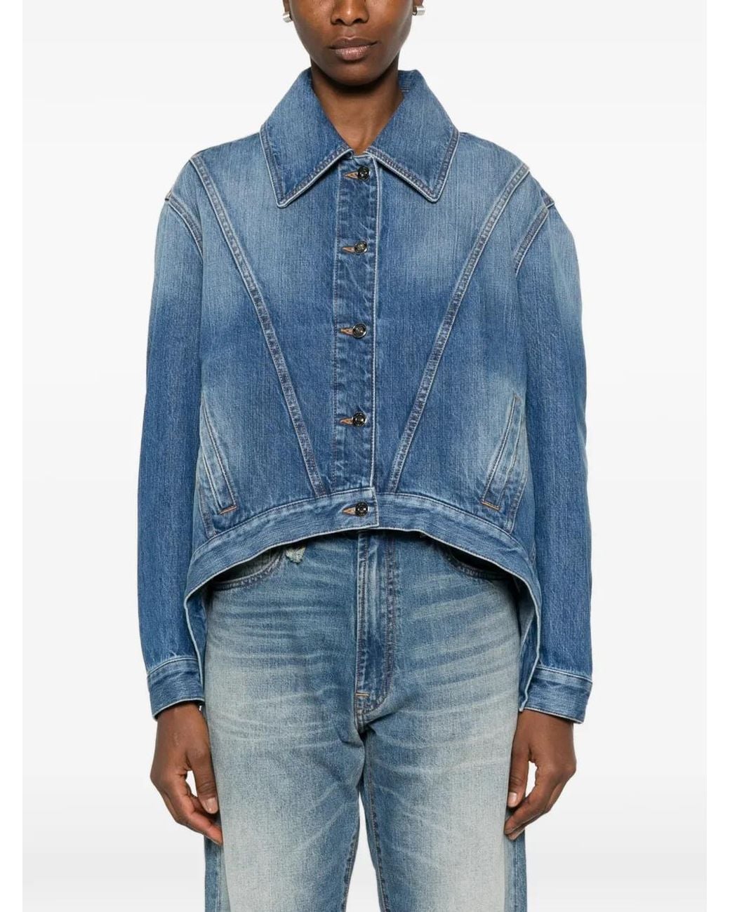 Giacca Denim di Givenchy in Blue