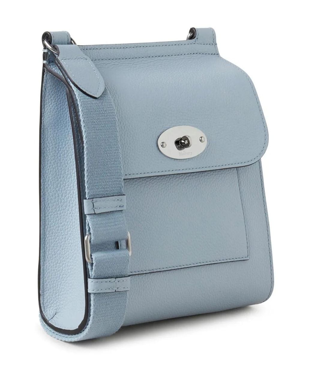 Mulberry Blue Small Antony Leather Shoulder Bag for men