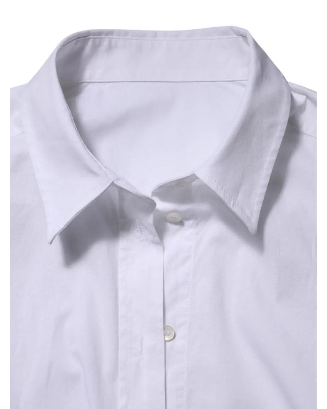 Dolce & Gabbana Purple Point-Collar Long-Sleeve Shirt