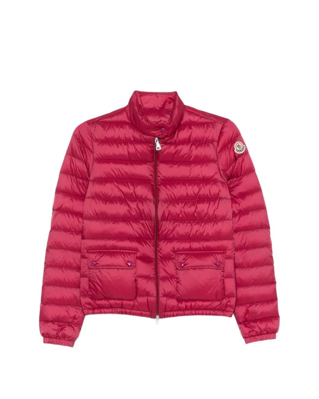 Moncler Red Lans Short Down Jacket