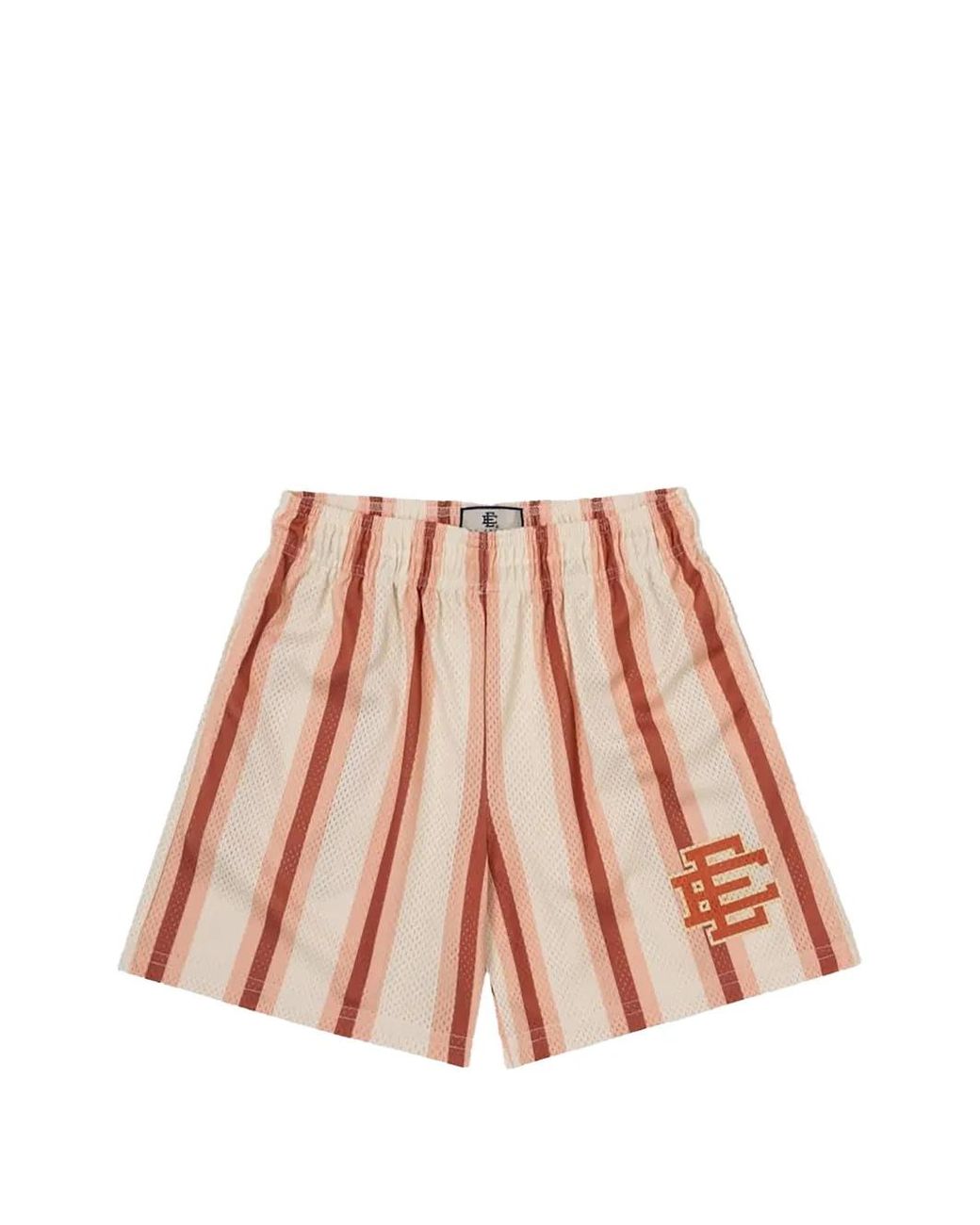 Eric Emanuel Ee Basic Gestreepte Shorts in het Pink voor heren