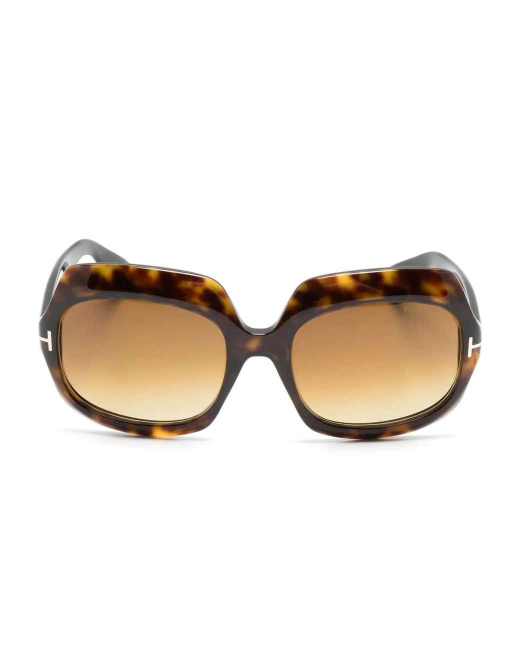 Tom Ford Natural Tf1155 Rectangle-Frame Sunglasses