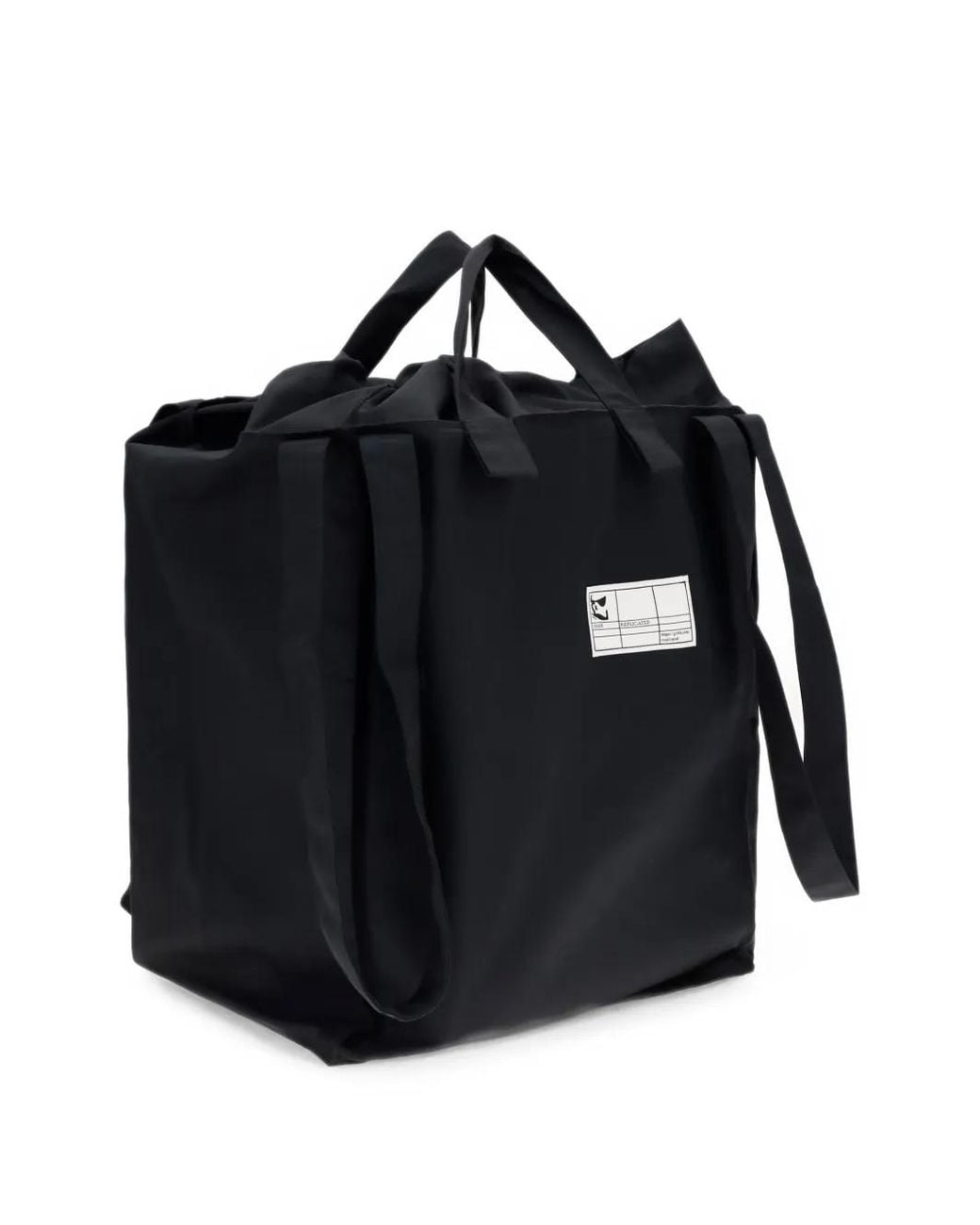 GR10K Black Replicated Tote Bag for men