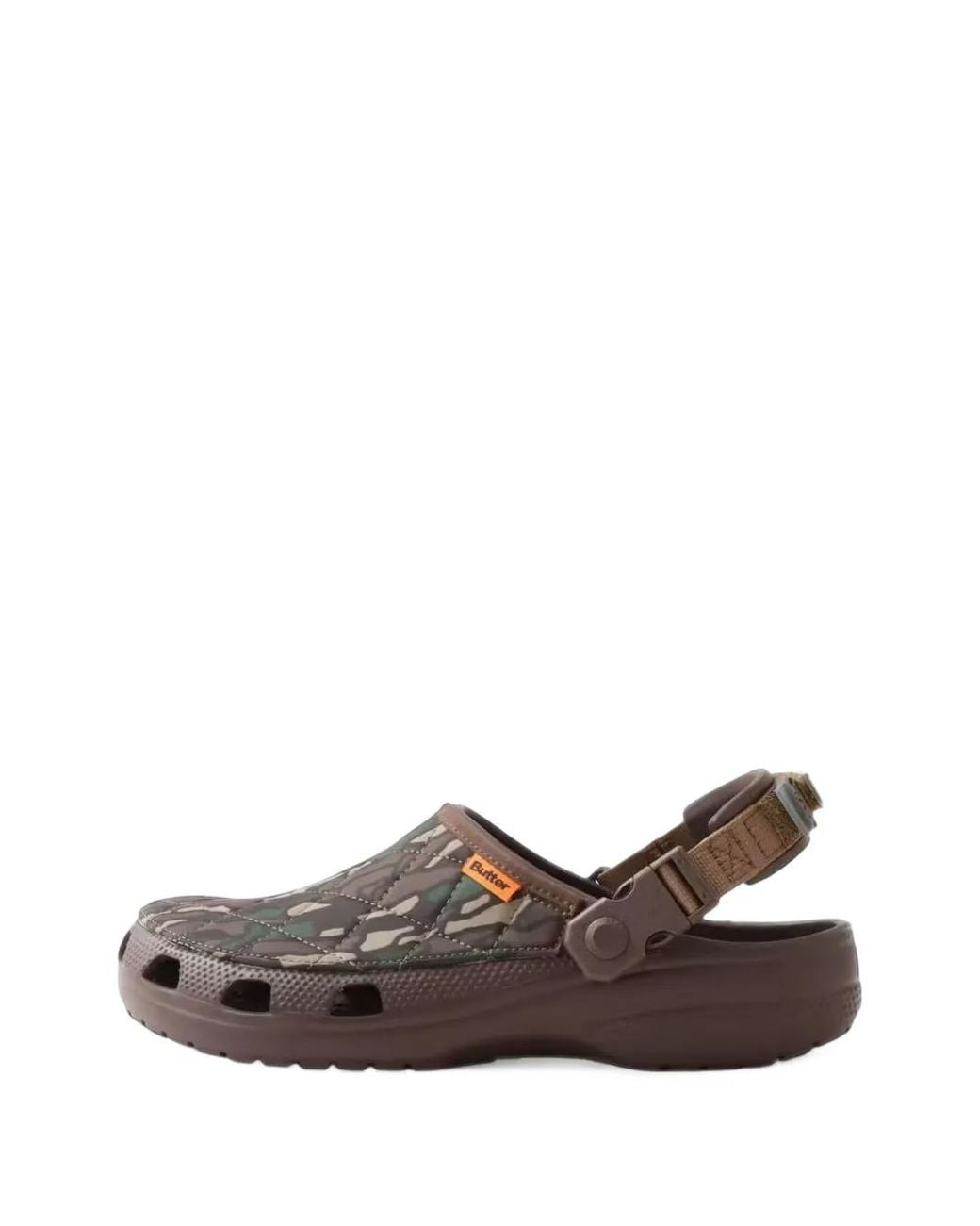 CROCSTM Brown X Butter Goods Classic Quilted Mules for men