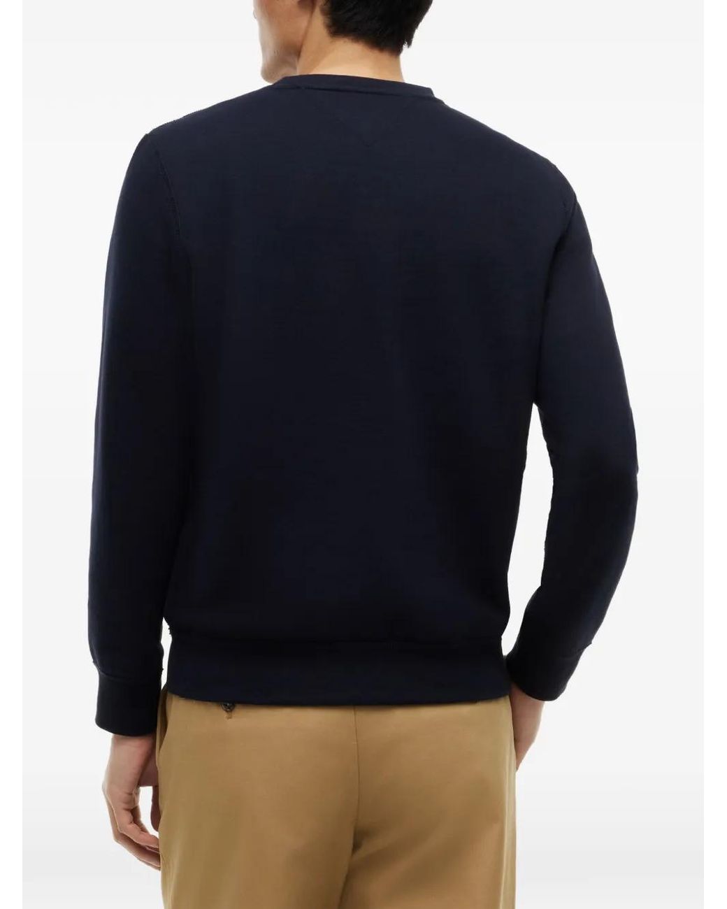 Pull À Patch Logo Tommy Hilfiger pour homme en coloris Blue