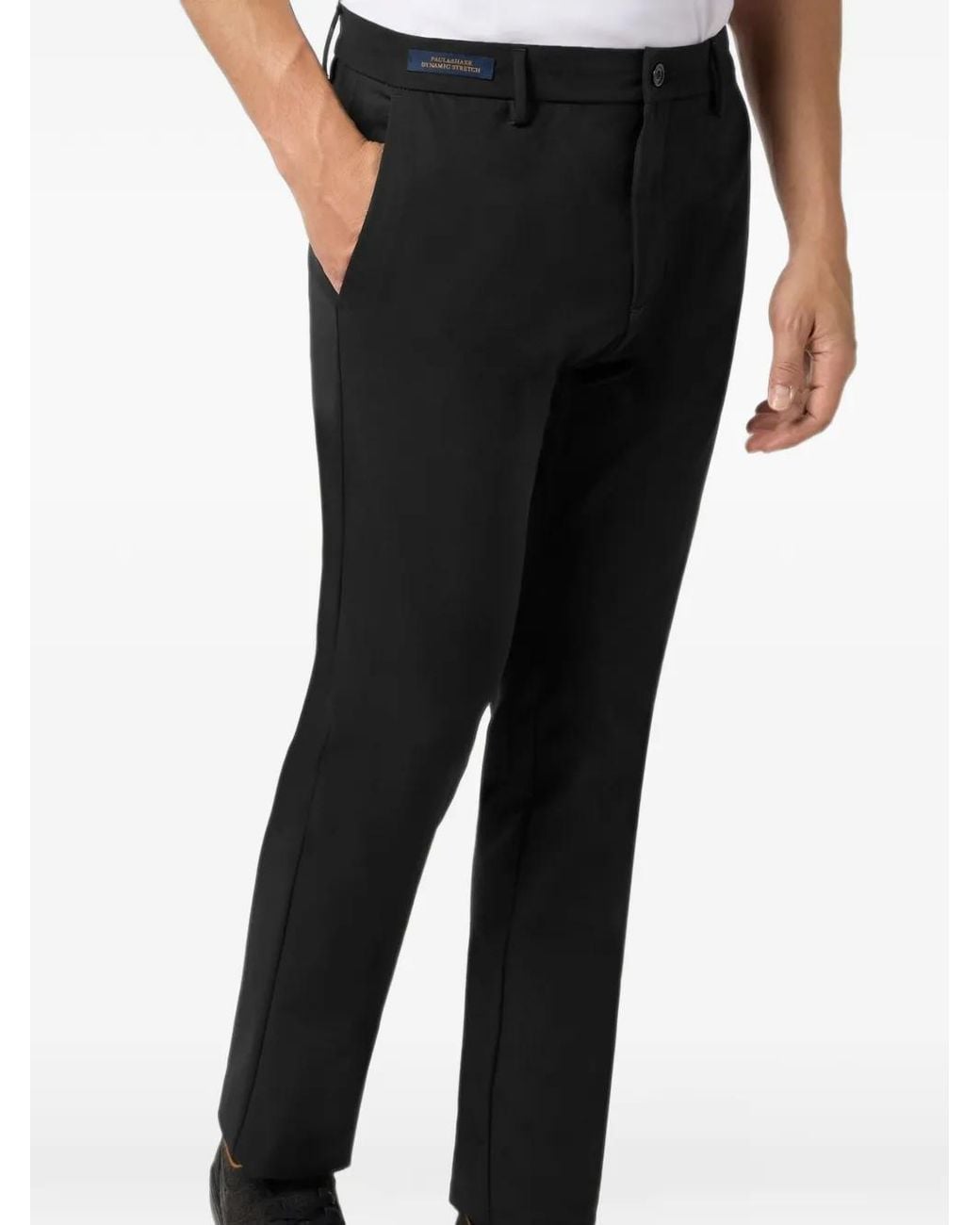 Paul & Shark Black Bellagio Dynamic Trousers for men