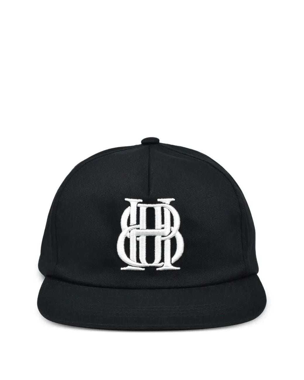BREATH Black Logo-Embroidered Snapback Cap for men