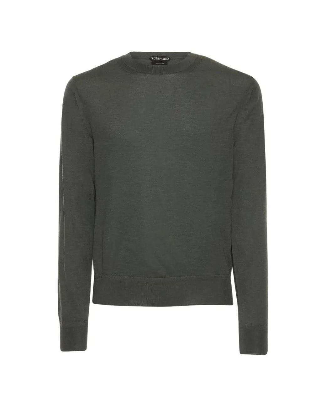 Tom Ford Green Round-Neck Sweater for men