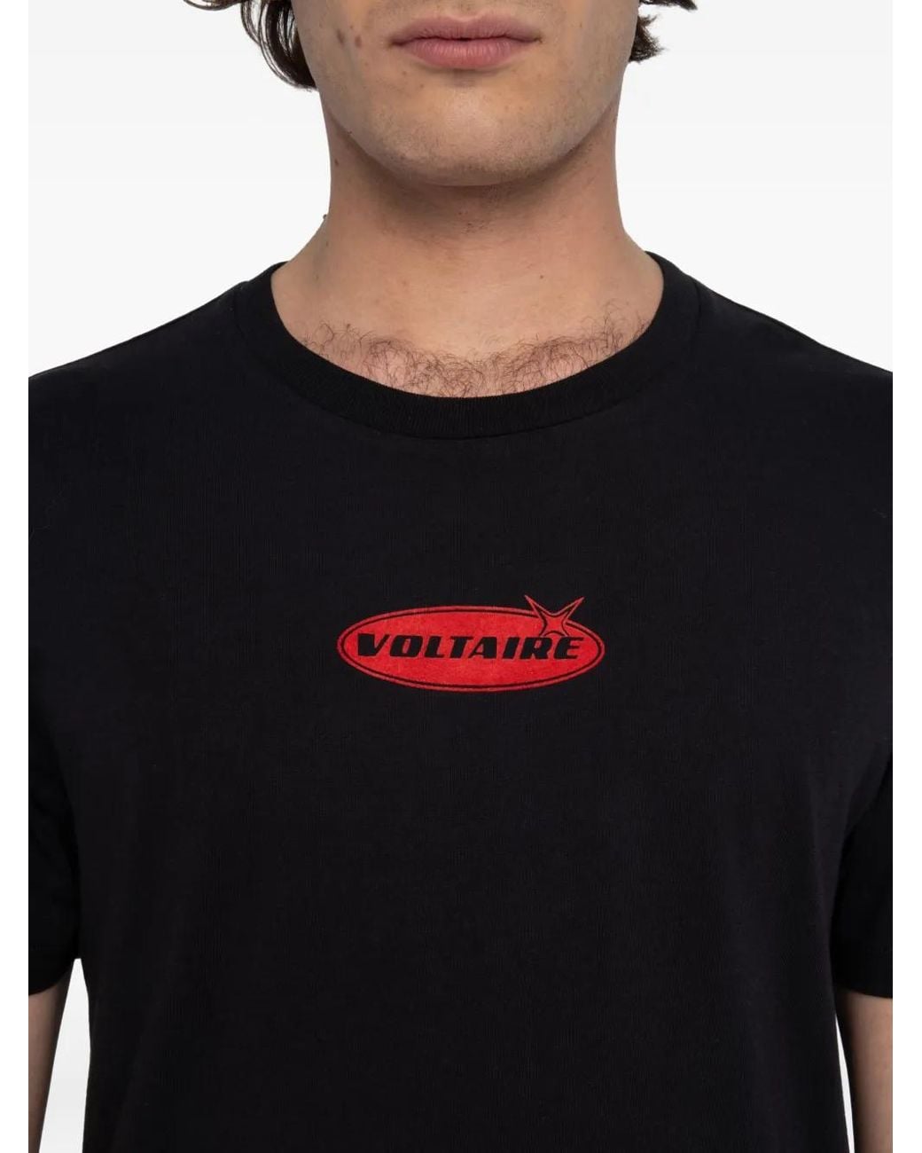 Zadig & Voltaire Black Tommy T-Shirt for men