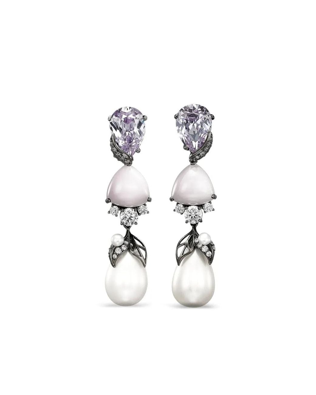 Orecchini Berry di Anabela Chan in White