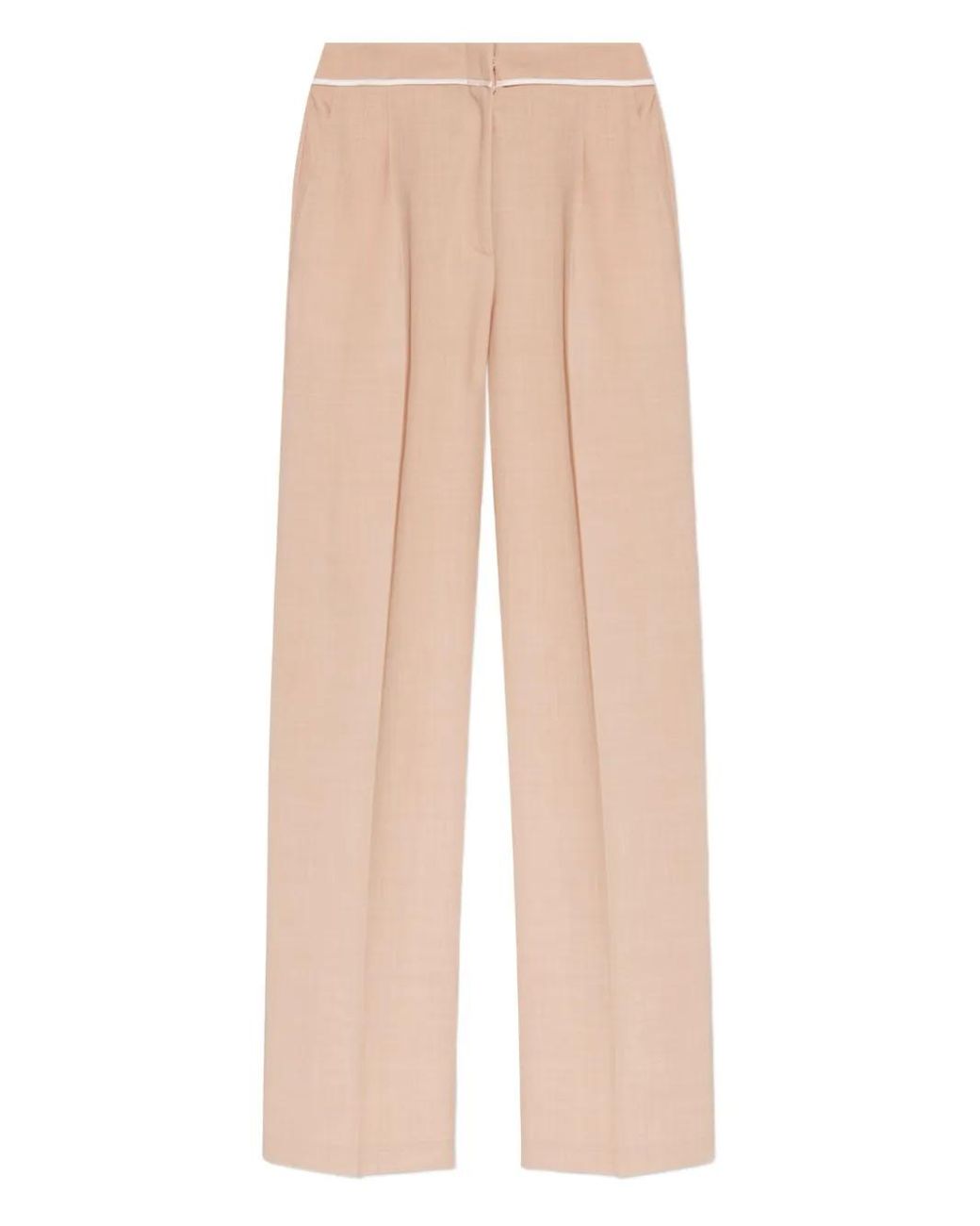 Forte_forte Natural Pleated Trousers