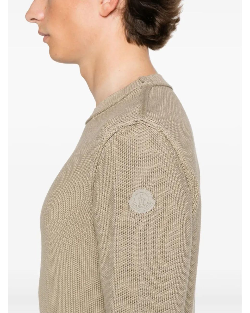 Moncler Natural Organic-Cotton Sweater for men