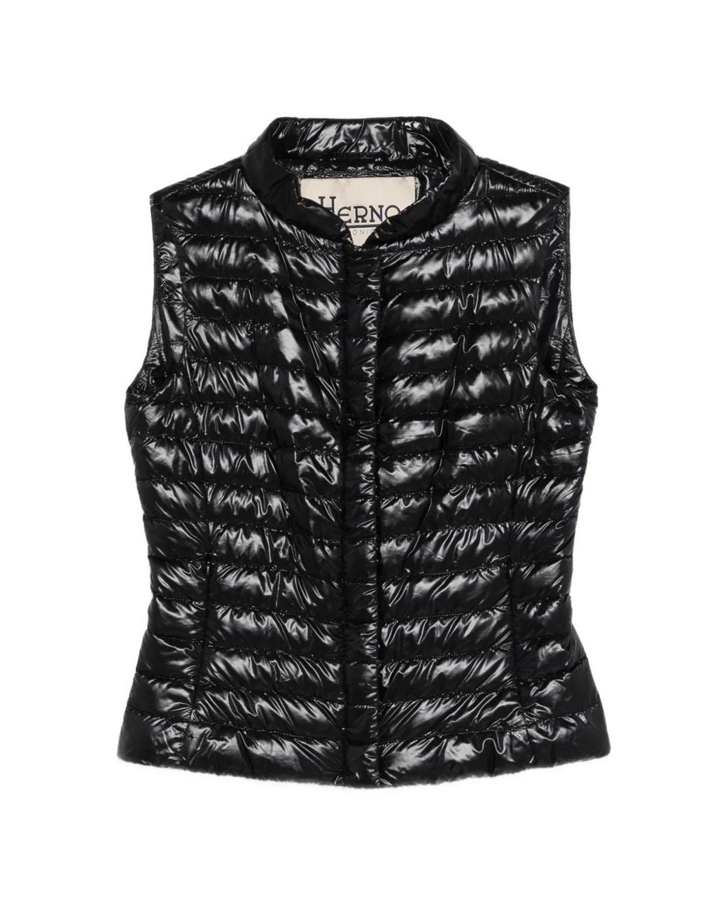 Herno Black 'Vera' Padded Vest