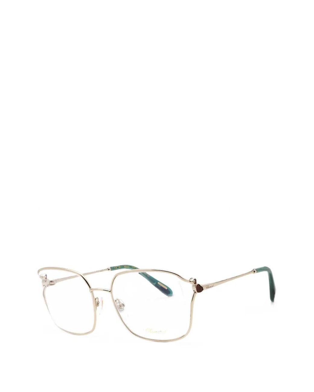 Chopard Natural Square-Frame Glasses